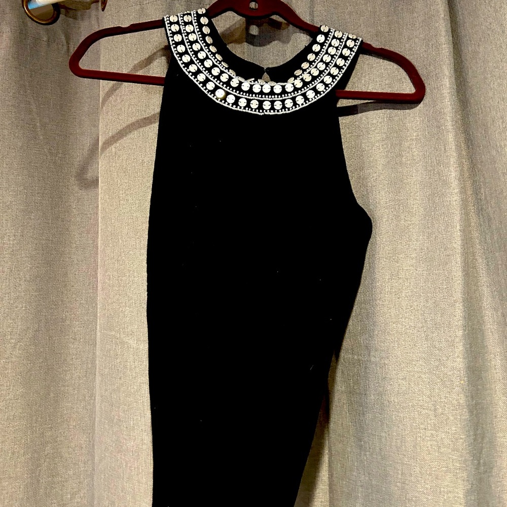 White House Black Market halter top sweater